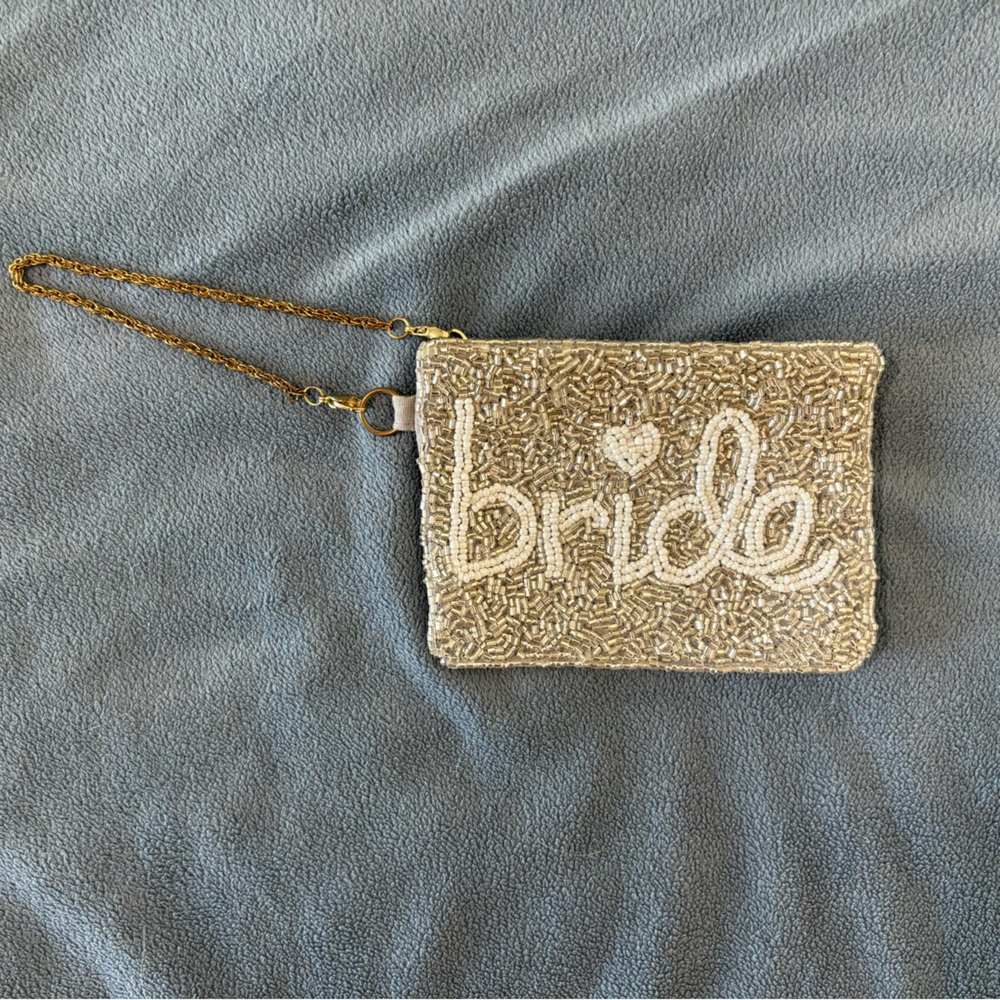Beaded Bride Coin Purse
